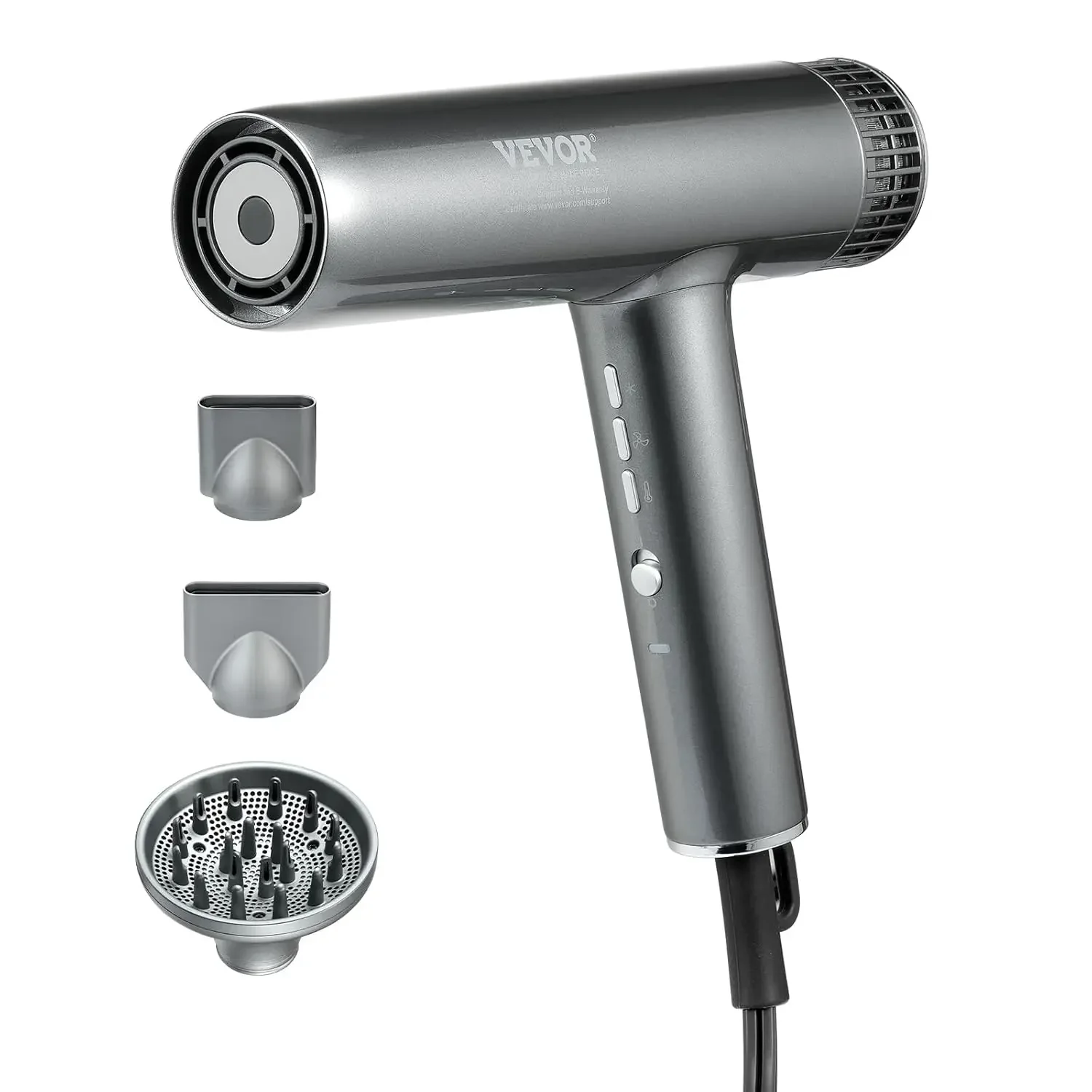 Professional Hair Dryer, 3.0 Million Negative Ions Blow Dryer, 98,000RPM High-Speed Brushless Motor, 3 Temp & 3 Speeds, Lightwei
Professional Hair Dryer, 3.0 Million Negative Ions Blow Dryer, 98,000RPM High-Speed Brushless Motor, 3 Temp & 3 Speeds, Lightwei