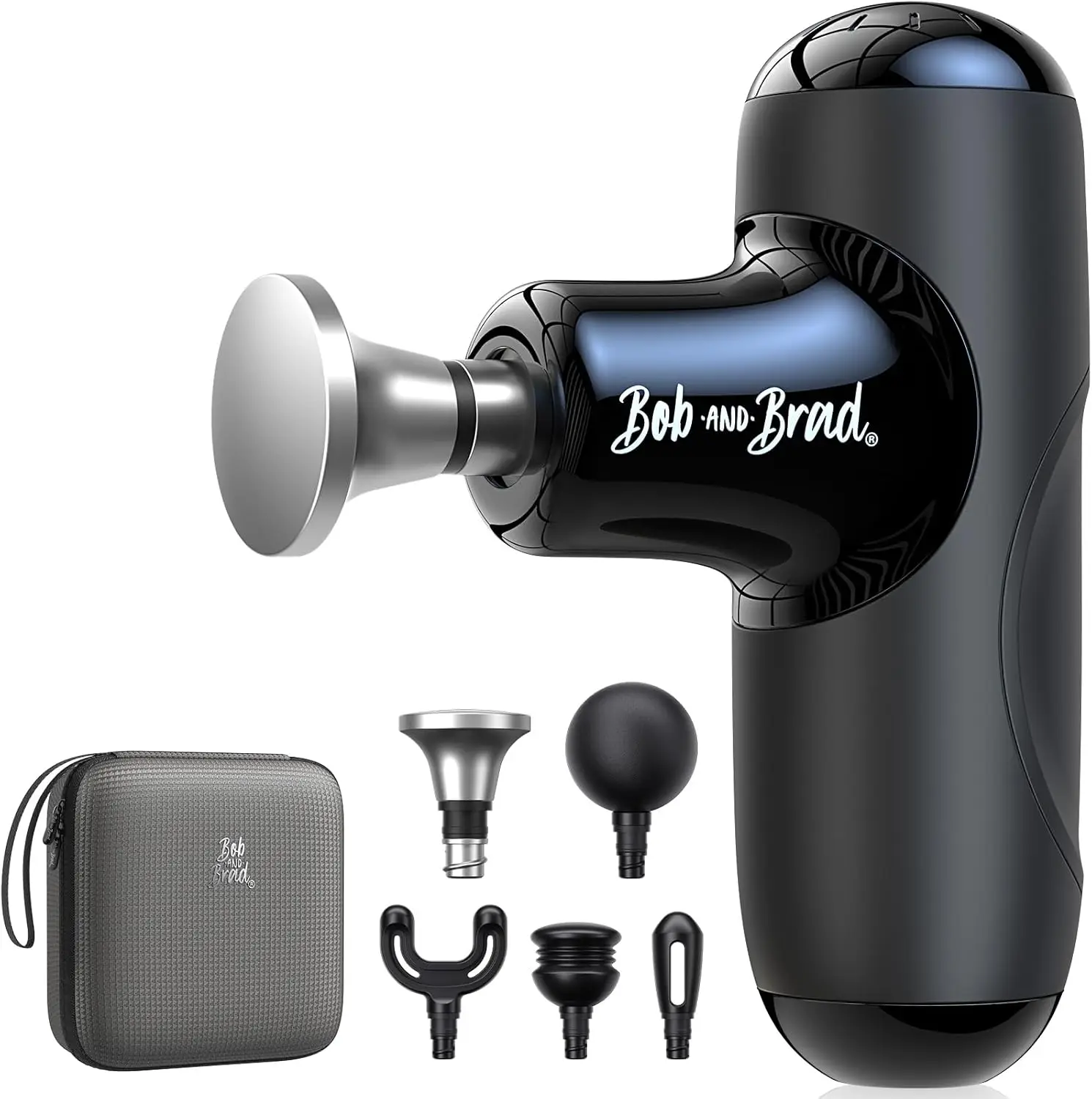 Q2 Max Mini Massage Gun with Metal Head, Pocket-Sized Deep Tissue Massager for Athletes, Portable Percussion Muscle Relief
Q2 Max Mini Massage Gun with Metal Head, Pocket-Sized Deep Tissue Massager for Athletes, Portable Percussion Muscle Relief