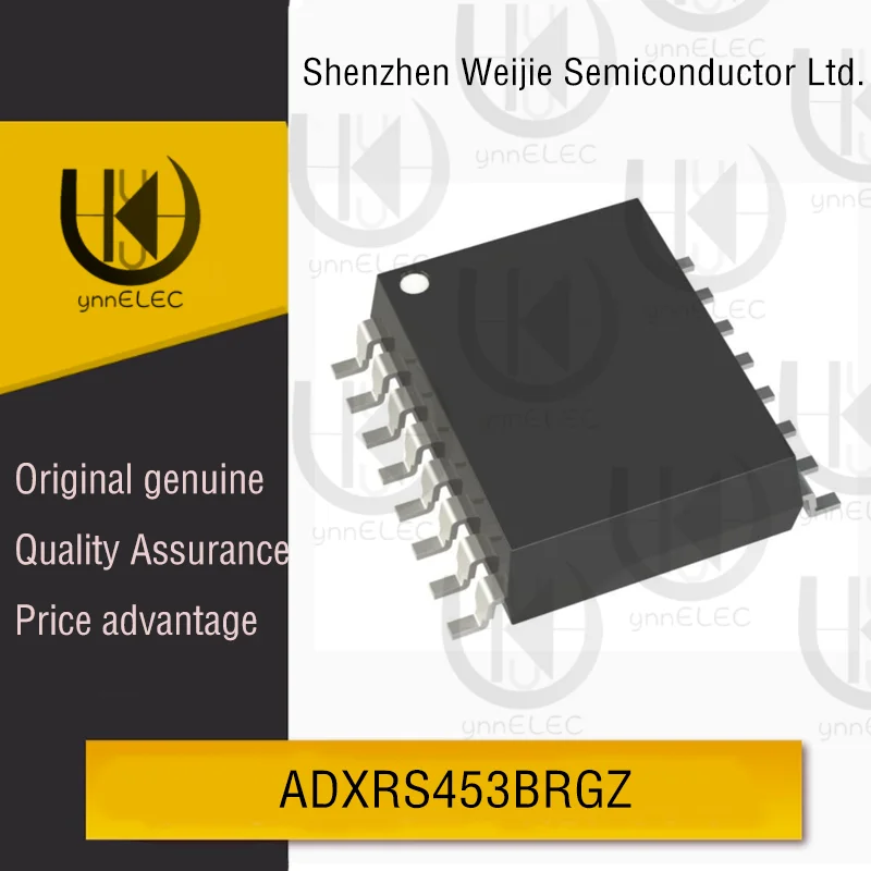 Original ADXRS453BRGZ MEMS Gyroscope | ±300°/s Range | SOIC-16
Original ADXRS453BRGZ MEMS Gyroscope | ±300°/s Range | SOIC-16