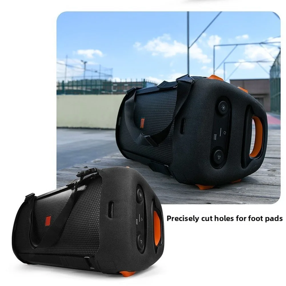 Чехол из ЭВА для JBL Partybox 110 - плотно прилегающий корпус с вентилируемой тканью 300D и гладкими молниями
Чехол из ЭВА для JBL Partybox 110 - плотно прилегающий корпус с вентилируемой тканью 300D и гладкими молниями