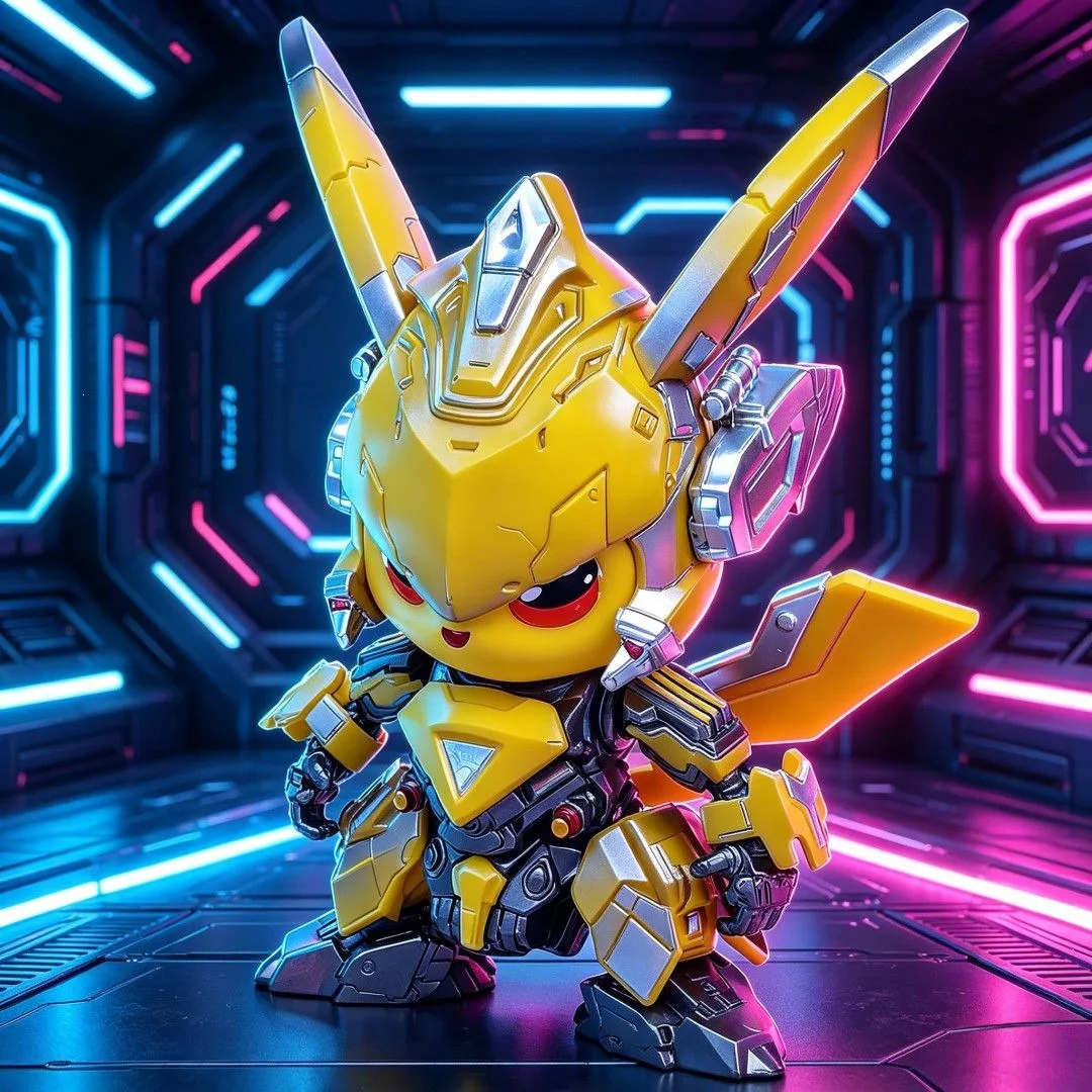 Nxapfo Pikachu Cosplay Bumblebee Mecha Figure Gk ModelTrendy Collectible Desktop Ornament For Adult Collectors Gift
Nxapfo Pikachu Cosplay Bumblebee Mecha Figure Gk ModelTrendy Collectible Desktop Ornament For Adult Collectors Gift