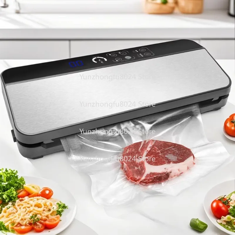 Portable Household Electric Bag Seal Low Noise Stainless Steel Desktop Vacuum Food Sealer with Bag
Portable Household Electric Bag Seal Low Noise Stainless Steel Desktop Vacuum Food Sealer with Bag