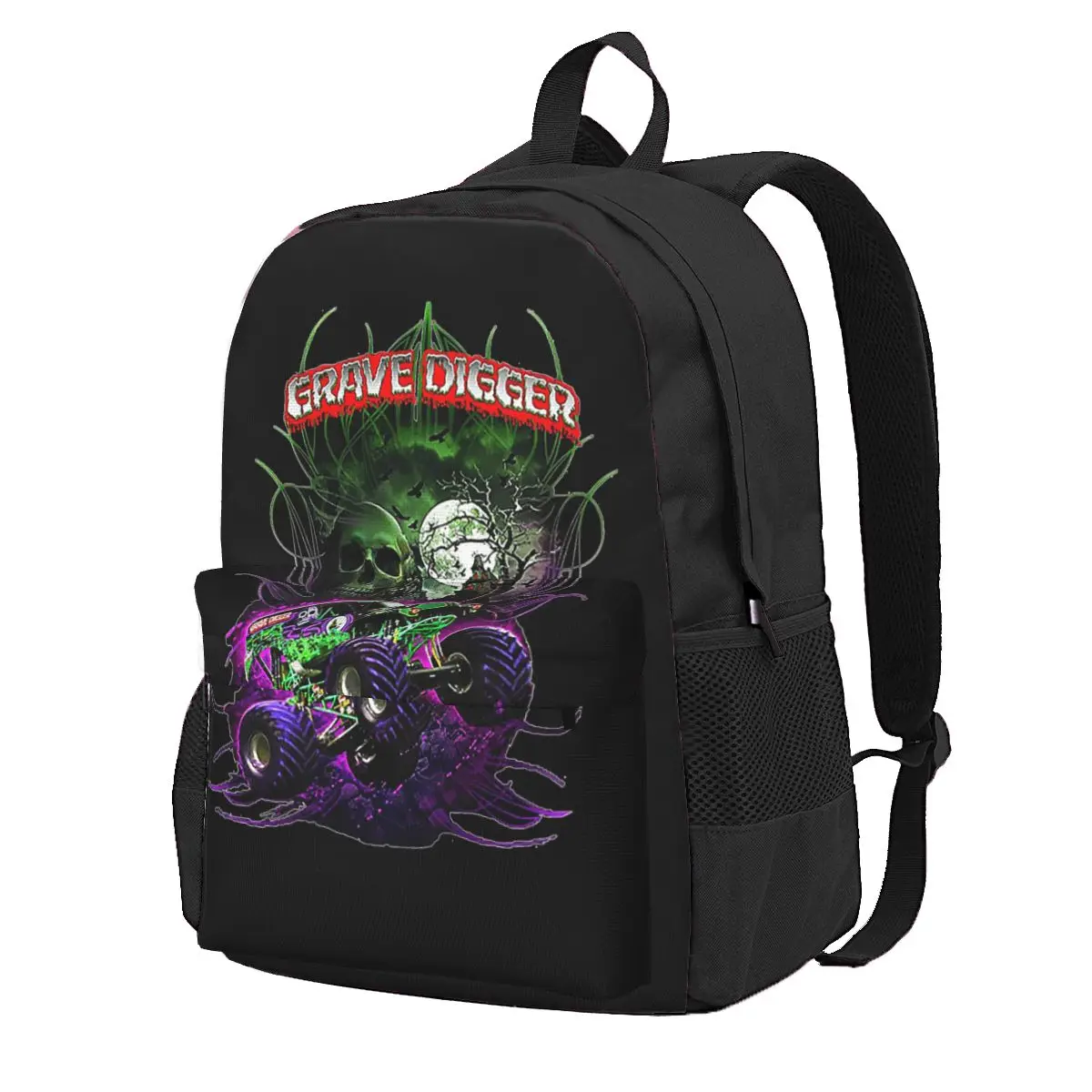 Grave Digger Monster Jam Monster Truck Student Backpack School Bag Hiking Travel Daypack Men Women Fashion Bookbag Shoulder Bags
Grave Digger Monster Jam Monster Truck Student Backpack School Bag Hiking Travel Daypack Men Women Fashion Bookbag Shoulder Bags
