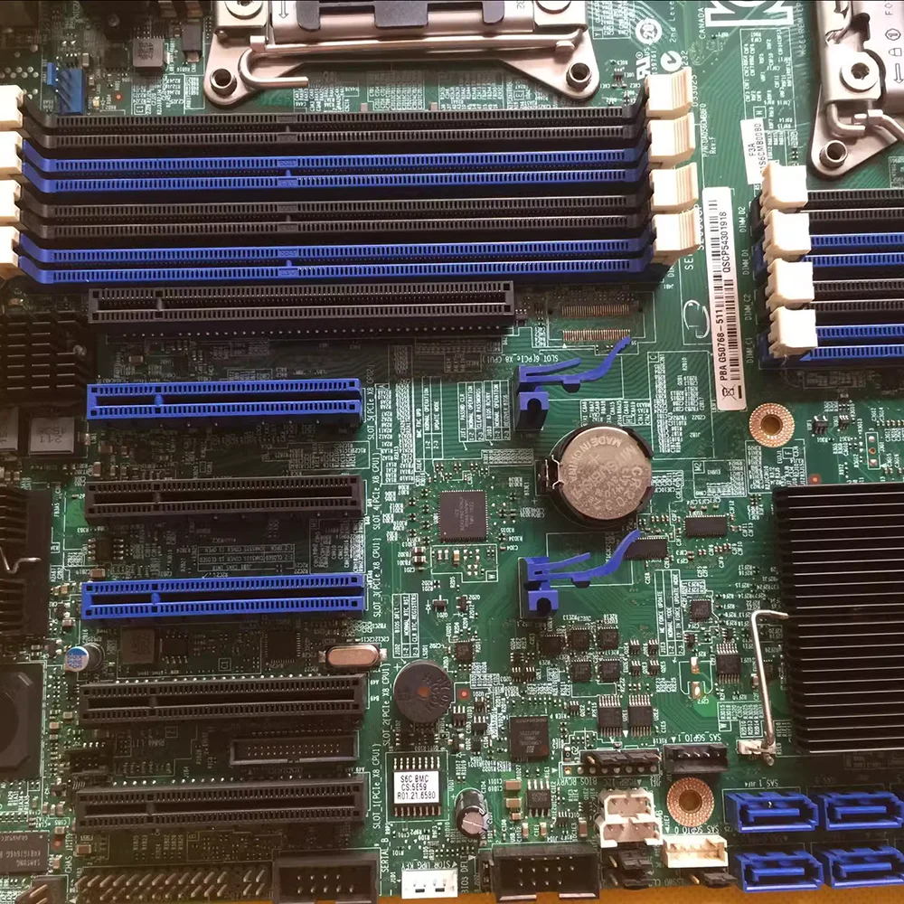 Для двухсторонней серверной материнской платы Intel S2600CP2 LGA 2011, поддержка процессора 2680V2
Для двухсторонней серверной материнской платы Intel S2600CP2 LGA 2011, поддержка процессора 2680V2