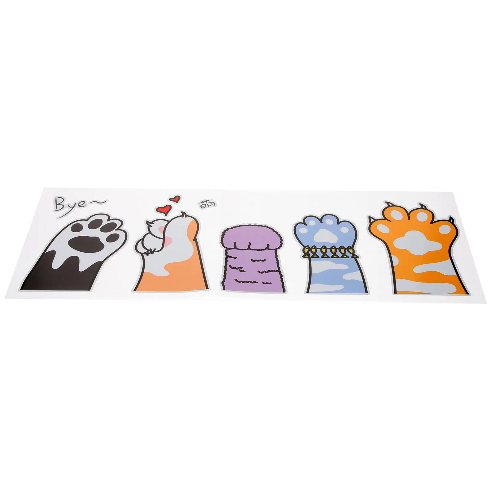 Cat Paw Gesture Car Sticker Waterproof Scratch Resistant Decal Decorative Vehicle Film Cute Style Stickers
Cat Paw Gesture Car Sticker Waterproof Scratch Resistant Decal Decorative Vehicle Film Cute Style Stickers