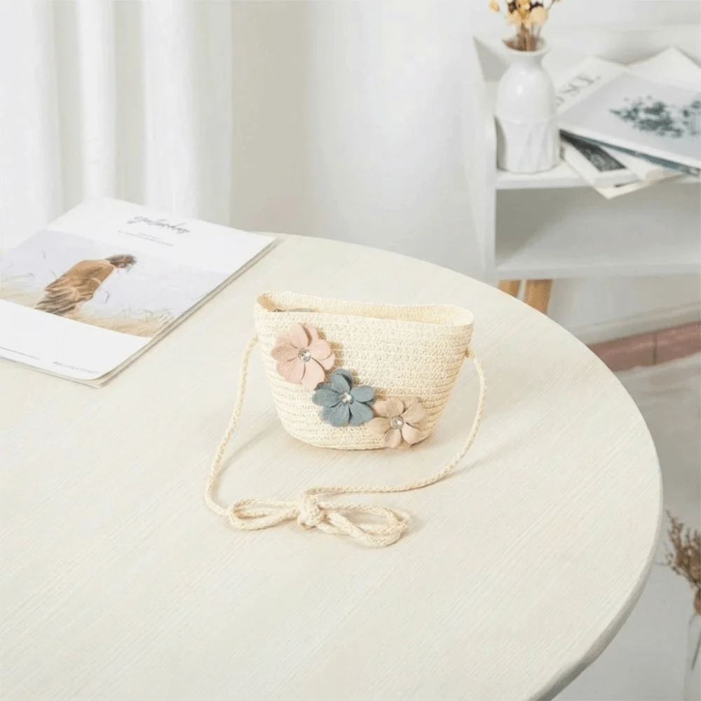 Trend Floral Style Straw Hat Small Bag Set Casual Solid Color Sun Hat Crossbody Bag Fashion Accessory
Trend Floral Style Straw Hat Small Bag Set Casual Solid Color Sun Hat Crossbody Bag Fashion Accessory