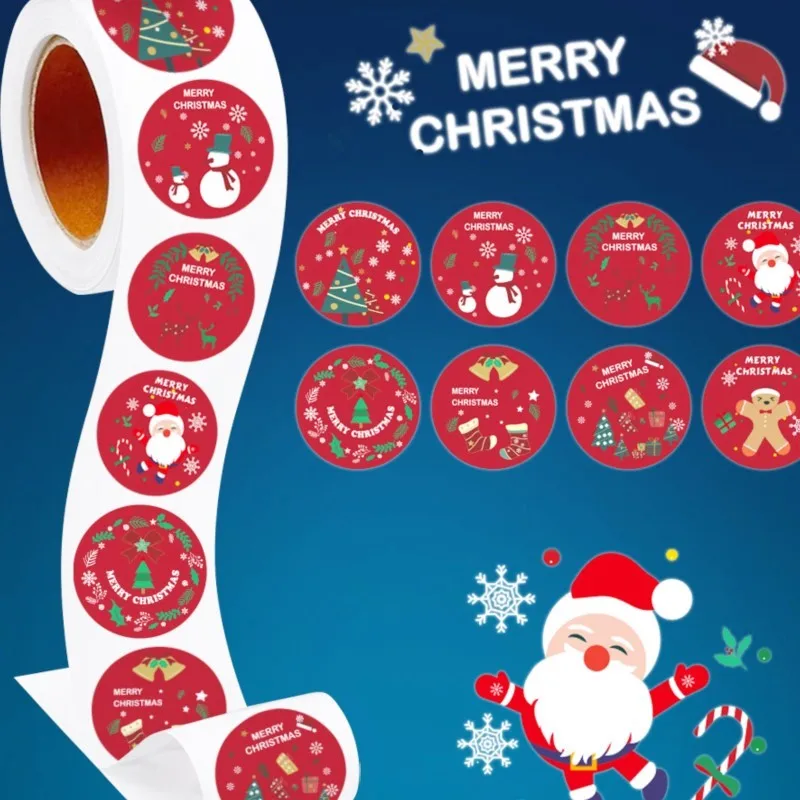 100-500 шт., наклейки с Рождеством, 1 дюйм, круглые рождественские бирки, наклейки для детей, подарок, упаковка для выпечки, конверт, канцелярские принадлежности, декор
100-500 шт., наклейки с Рождеством, 1 дюйм, круглые рождественские бирки, наклейки для детей, подарок, упаковка для выпечки, конверт, канцелярские принадлежности, декор