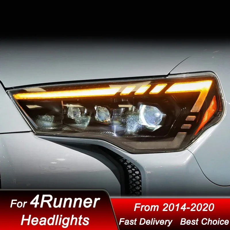 Pop Car Headlights For Toyota 4runner 2014-2020 RS Sytle LED Headlamp Assembly Upgrade High Configure Projector Lens Accessories
Pop Car Headlights For Toyota 4runner 2014-2020 RS Sytle LED Headlamp Assembly Upgrade High Configure Projector Lens Accessories