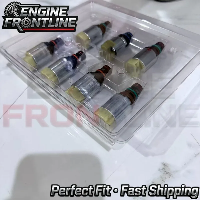 New 7PCS 6R80 Transmission Valve Body Solenoids Kit Fits For Ford Explorer Ranger Mustang Transit Everest F-150 2011-2017
New 7PCS 6R80 Transmission Valve Body Solenoids Kit Fits For Ford Explorer Ranger Mustang Transit Everest F-150 2011-2017