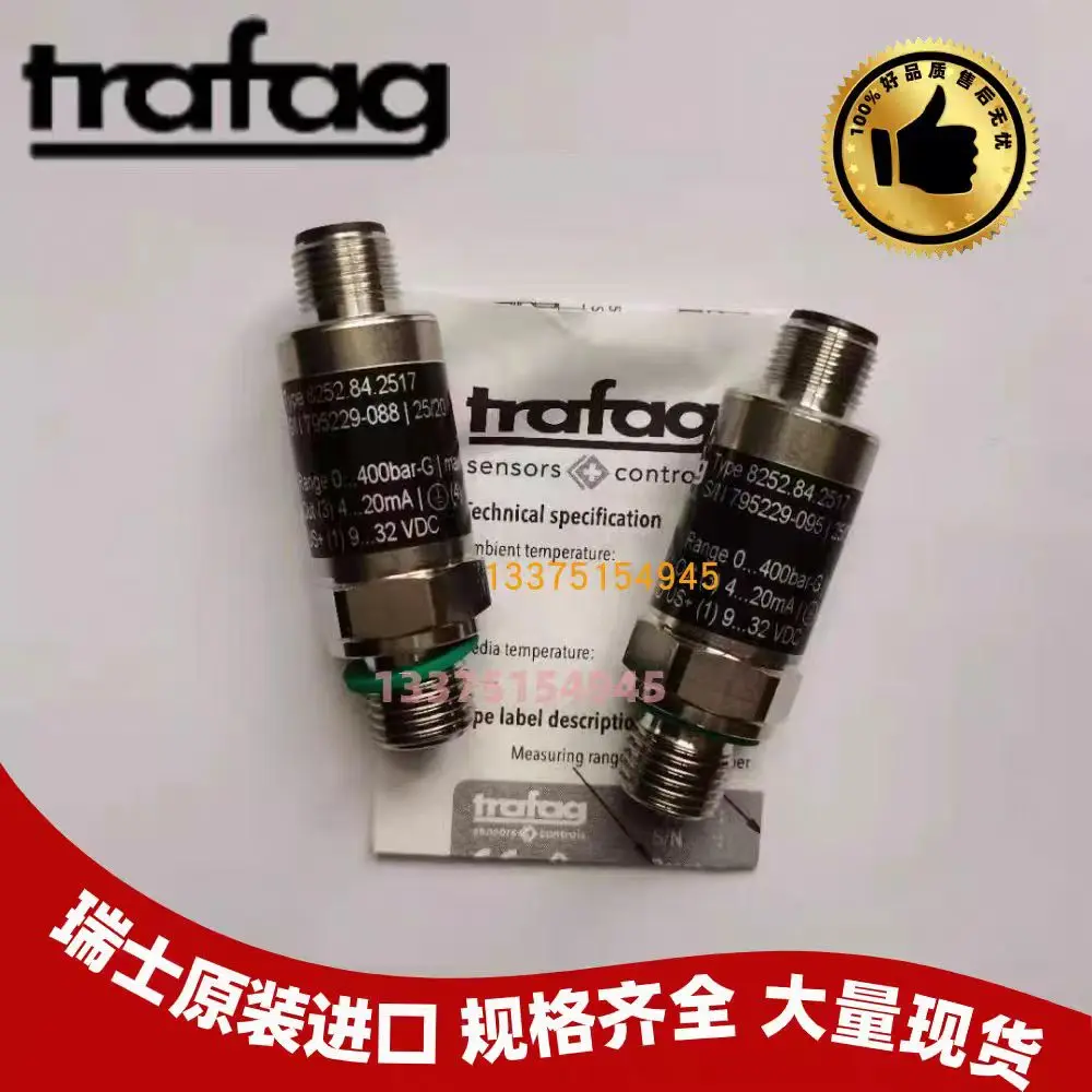 New TRAFAG pressure sensors 8252.60.2517/59.2515/8252.74.2515/86.2515
New TRAFAG pressure sensors 8252.60.2517/59.2515/8252.74.2515/86.2515