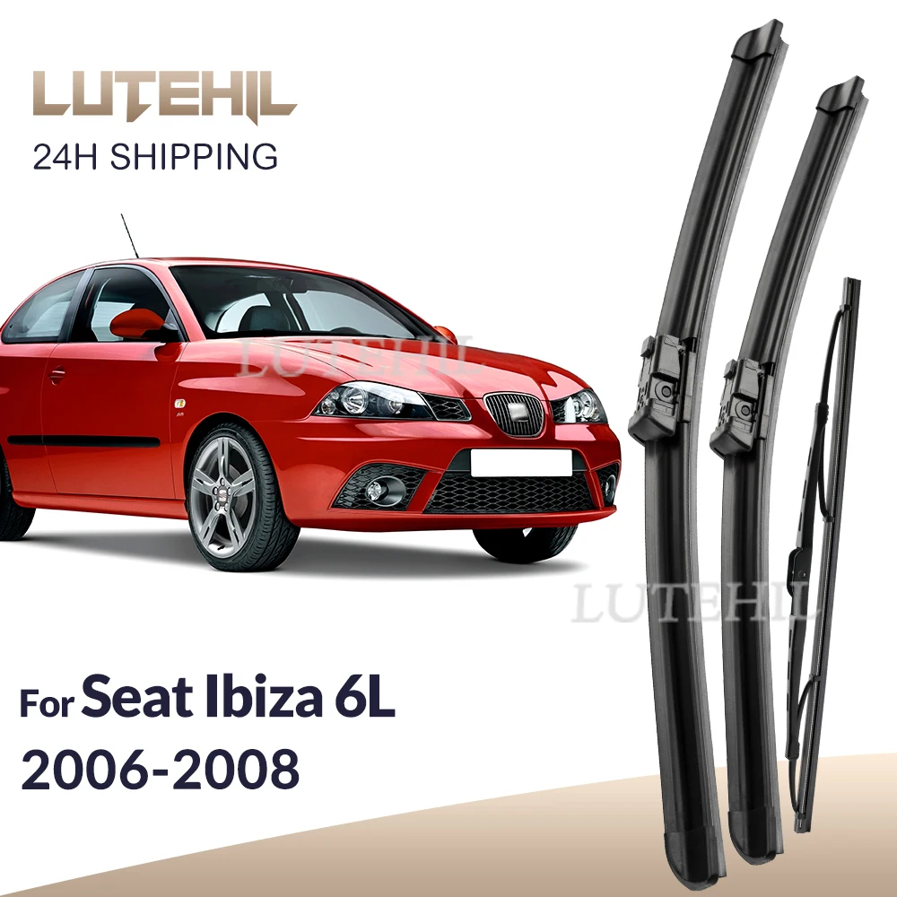 For Seat Ibiza 6L 2006-2008 2007 Wiper Front & Rear Wiper Blades Windshield Windscreen Window Brushes 21"+19"+14"
For Seat Ibiza 6L 2006-2008 2007 Wiper Front & Rear Wiper Blades Windshield Windscreen Window Brushes 21"+19"+14"