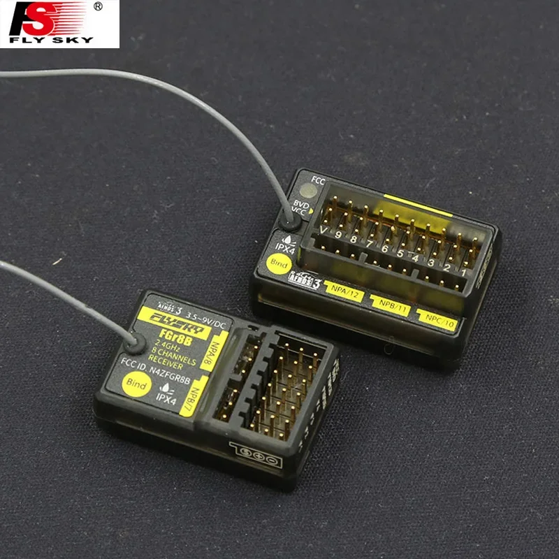 FLYSKY FGR8B FGr12B 2.4GHz 8 / 12CH Receiver PWM PPM Ibus for AFHDS3 Transmitters for RF Modules PL18/ NB4 /NB4 Lite RC Car Boat
FLYSKY FGR8B FGr12B 2.4GHz 8 / 12CH Receiver PWM PPM Ibus for AFHDS3 Transmitters for RF Modules PL18/ NB4 /NB4 Lite RC Car Boat