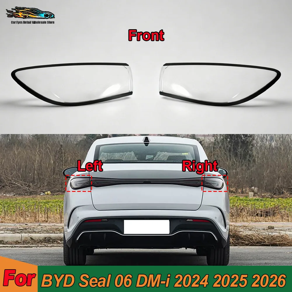 Outer Taillight Shell Tail Lamp Cover For BYD 2024 2025 2026 Seal 06 DM-i Turn Signal Stop Light Mask Replace Original Lampshade
Outer Taillight Shell Tail Lamp Cover For BYD 2024 2025 2026 Seal 06 DM-i Turn Signal Stop Light Mask Replace Original Lampshade