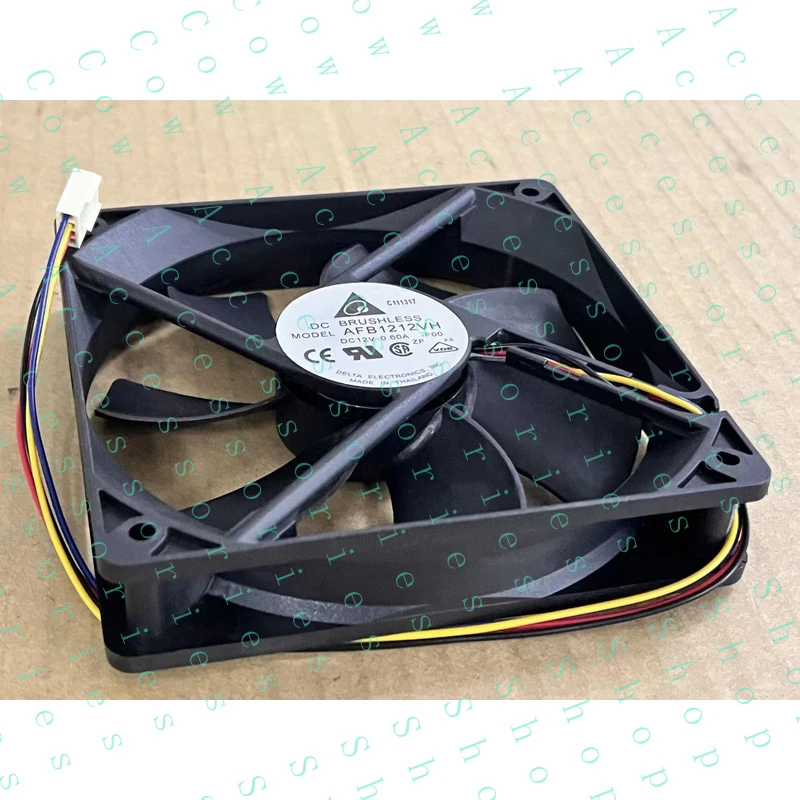 PP+ 1PC 12V 0.60A 12CM 4PIN cooling fan 120*120*25mm AFB1212VH PWM 12025
PP+ 1PC 12V 0.60A 12CM 4PIN cooling fan 120*120*25mm AFB1212VH PWM 12025