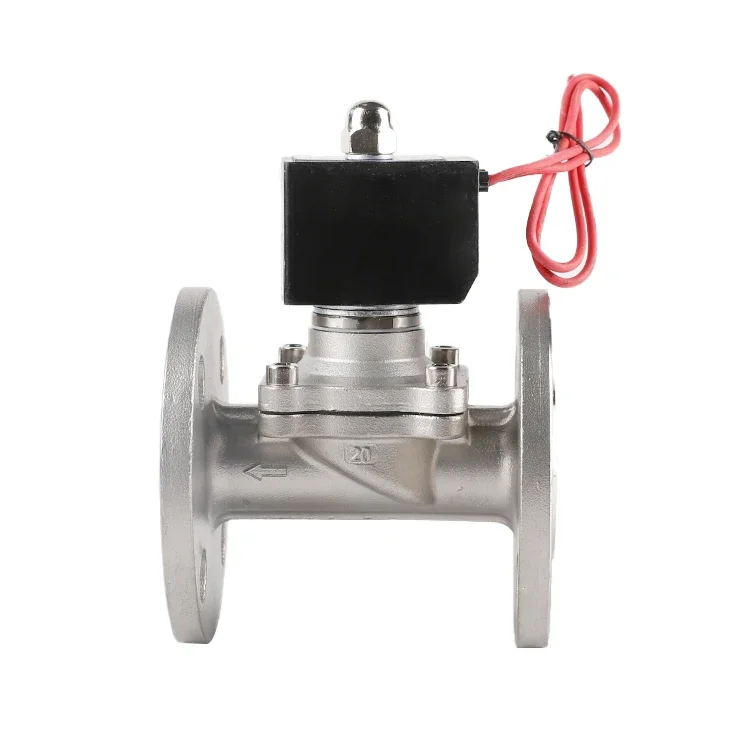Factory custom stainless steel flange solenoid valve normally closed outdoor moisture-proof copper coil for water oil and gas
Factory custom stainless steel flange solenoid valve normally closed outdoor moisture-proof copper coil for water oil and gas