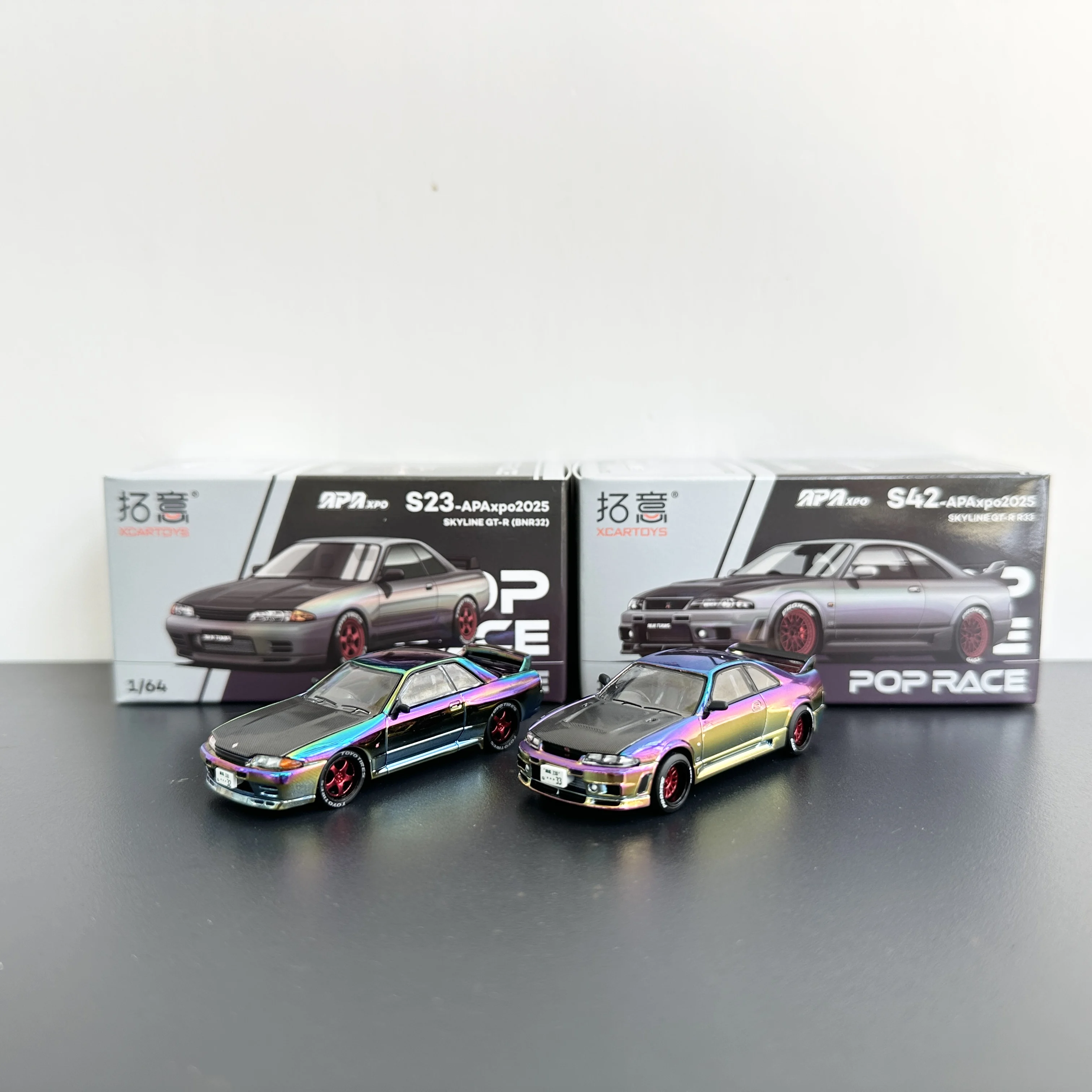 1:64 POPRACE Foshan Exhibition Limited GTR R32 R33 Гоночная модель
1:64 POPRACE Foshan Exhibition Limited GTR R32 R33 Гоночная модель