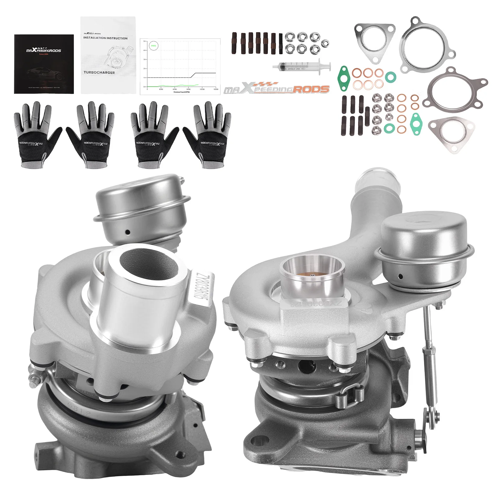 Maxpeedingrods Billet Left +Right Pair MGT1549SL Turbo for Ford Explorer Flex Taurus for Lincoln MKS MKT 3.5 L 4-Door 2010-2019
Maxpeedingrods Billet Left +Right Pair MGT1549SL Turbo for Ford Explorer Flex Taurus for Lincoln MKS MKT 3.5 L 4-Door 2010-2019
