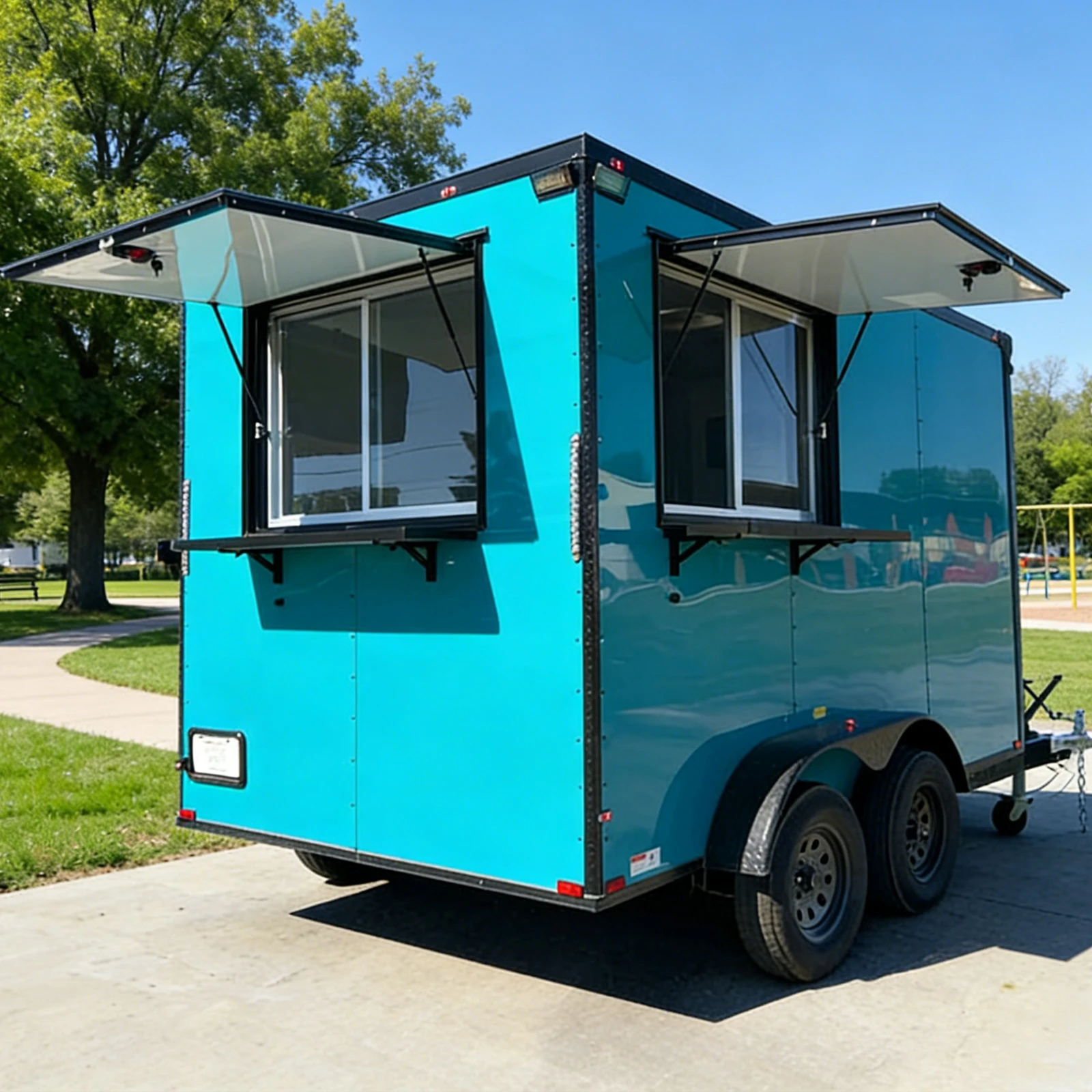 Food Trailers for Sale | Fully Equipped Custom Kitchens with Basic Infrastructure | Ideal for Burger & BBQ Business Operations
Food Trailers for Sale | Fully Equipped Custom Kitchens with Basic Infrastructure | Ideal for Burger & BBQ Business Operations