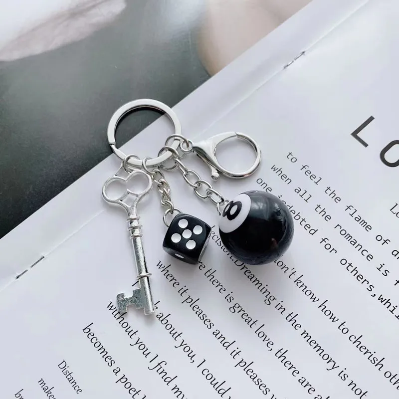 Billiards Black NO.8 Keychain Creative Decor Accessories Table Ball Pendant Mini Keychain Pendant DIY Decorative Gifts Accessory
Billiards Black NO.8 Keychain Creative Decor Accessories Table Ball Pendant Mini Keychain Pendant DIY Decorative Gifts Accessory