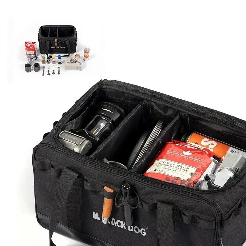 BLACKDOG Outdoor Camping Travel Organizer 300D Oxford Cloth Equipment Waterproof Storage Bag Large BagAdjustable Partition
BLACKDOG Outdoor Camping Travel Organizer 300D Oxford Cloth Equipment Waterproof Storage Bag Large BagAdjustable Partition