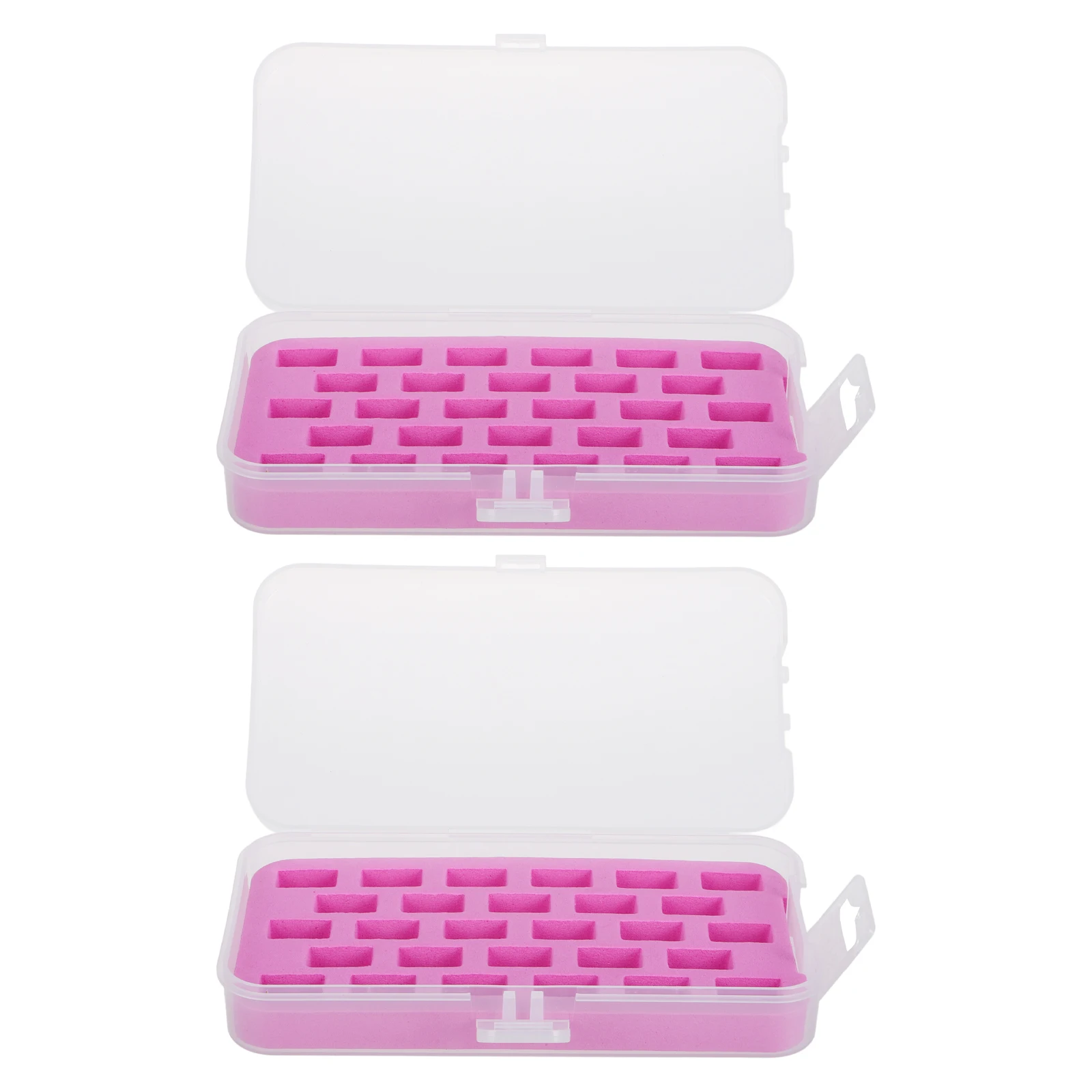 2 Pcs Bobbin Holder Case Empty Plastic Storage Sewing Machine Tools Thread Box 28 Compartments Large Capacity Durable Material
2 Pcs Bobbin Holder Case Empty Plastic Storage Sewing Machine Tools Thread Box 28 Compartments Large Capacity Durable Material