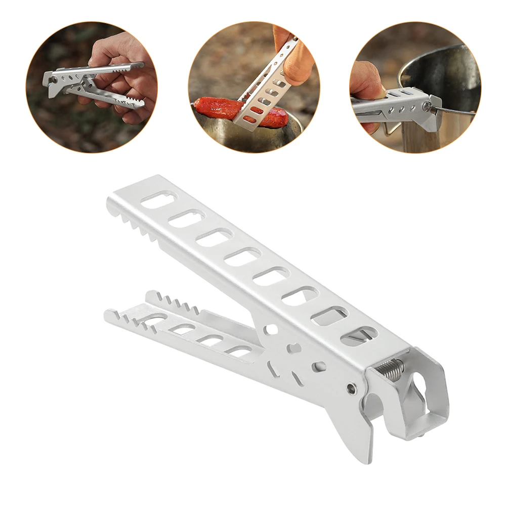 Pan Tongs Aluminum Alloy Cookware Clamp Pot Gripper Clip Vegetable Dish Camping Accessories Kitchen Bar Restaurant
Pan Tongs Aluminum Alloy Cookware Clamp Pot Gripper Clip Vegetable Dish Camping Accessories Kitchen Bar Restaurant