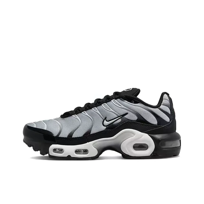 Nike Air Max Plus Men's Heritage Running Shoes - 90s-Inspired Air Cushioning, Low-Top & Neutral Black/Grey Palette
Nike Air Max Plus Men's Heritage Running Shoes - 90s-Inspired Air Cushioning, Low-Top & Neutral Black/Grey Palette