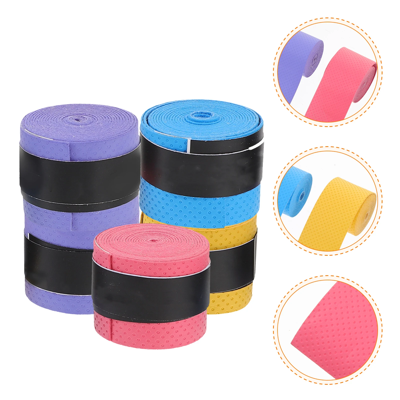 5pcs Colors Fishing Rod Handle Wrap Bike Handle Racket Grip Tape Sweat Absorbing Band Fishing Supplies(Color Randomization)
5pcs Colors Fishing Rod Handle Wrap Bike Handle Racket Grip Tape Sweat Absorbing Band Fishing Supplies(Color Randomization)