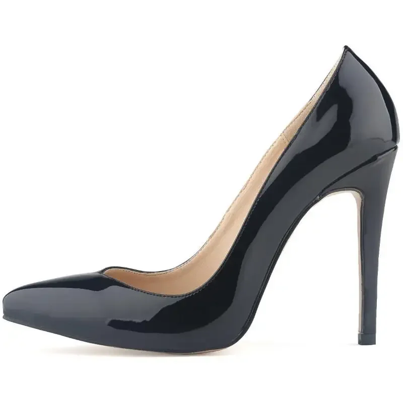 Women's Pumps Stilettos Pointed Toe Patent Leather High Heels Dress Party Wedding Shoes Thin Heels Basic Female Large Size 42
Women's Pumps Stilettos Pointed Toe Patent Leather High Heels Dress Party Wedding Shoes Thin Heels Basic Female Large Size 42