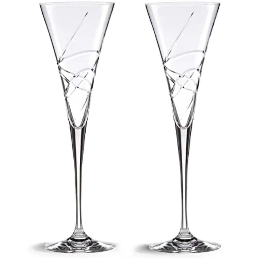 Adorn Crystal 2-Piece Toasting Flute Set 2 Count Clear 7oz
Adorn Crystal 2-Piece Toasting Flute Set 2 Count Clear 7oz