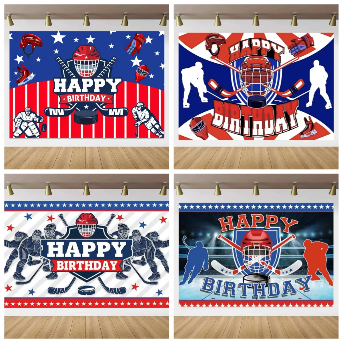 Ice Hockey Match Birthday Theme Children's Ice Hockey Birthday Party Decoration Cartoon Ice Hockey Sports Decoration Background
Ice Hockey Match Birthday Theme Children's Ice Hockey Birthday Party Decoration Cartoon Ice Hockey Sports Decoration Background