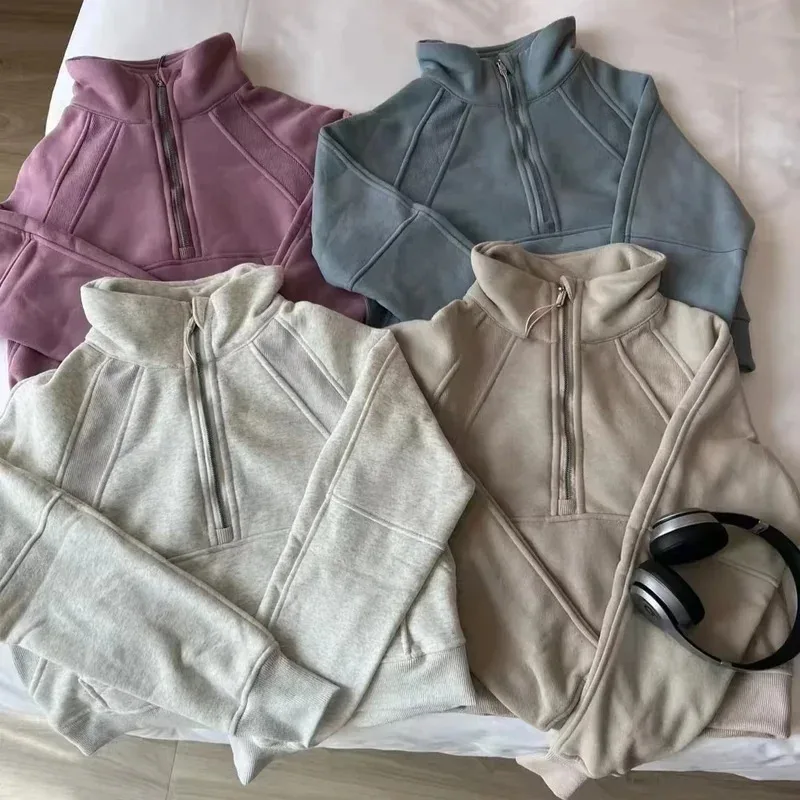 Lemon Scuba Style Half Zip Jacket Winter Women Warm Loose Fitness Coat Fleece Gym Yoga Tops Sport Sweatshirts Workout Sportswear
Lemon Scuba Style Half Zip Jacket Winter Women Warm Loose Fitness Coat Fleece Gym Yoga Tops Sport Sweatshirts Workout Sportswear