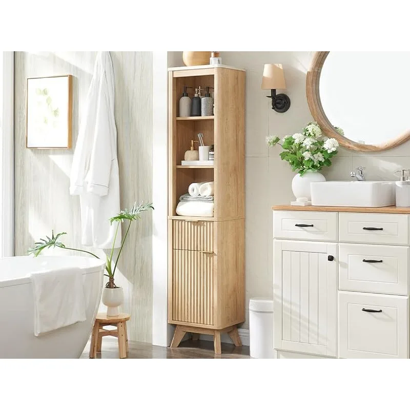 Simple solid wood corner cabinet rack, bathroom side cabinet, bathroom corner cabinet 
Simple solid wood corner cabinet rack, bathroom side cabinet, bathroom corner cabinet