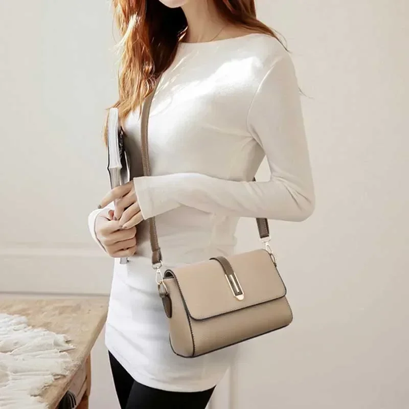 Women's PU Leather Messenger Bag Fashion Crossbody Bag Versatile Sling Shoulder Bag Small Handbags Sac A Main Femme Bolsas
Women's PU Leather Messenger Bag Fashion Crossbody Bag Versatile Sling Shoulder Bag Small Handbags Sac A Main Femme Bolsas