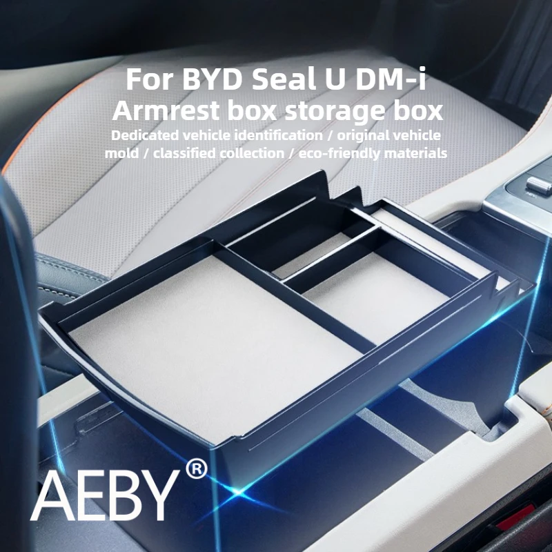 AEBY For BYD Seal U DM-i 2020-2022 Double-layered Armrest Box Organizer, Center Console Storage Tray, Auto Interior Accessories
AEBY For BYD Seal U DM-i 2020-2022 Double-layered Armrest Box Organizer, Center Console Storage Tray, Auto Interior Accessories