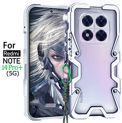 Luxury aluminum alloy hollow heat dissipation Phone Case For Redmi Note 14 Pro+ Plus Note 14 Pro 5G Fall prevention Back Cove
Luxury aluminum alloy hollow heat dissipation Phone Case For Redmi Note 14 Pro+ Plus Note 14 Pro 5G Fall prevention Back Cove
