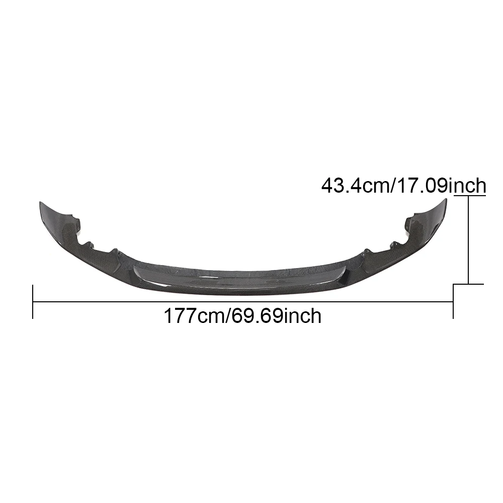 Carbon Fiber Front Bumper Lip for BMW M2 Competition Coupe 2-Door 2018-2020
Carbon Fiber Front Bumper Lip for BMW M2 Competition Coupe 2-Door 2018-2020