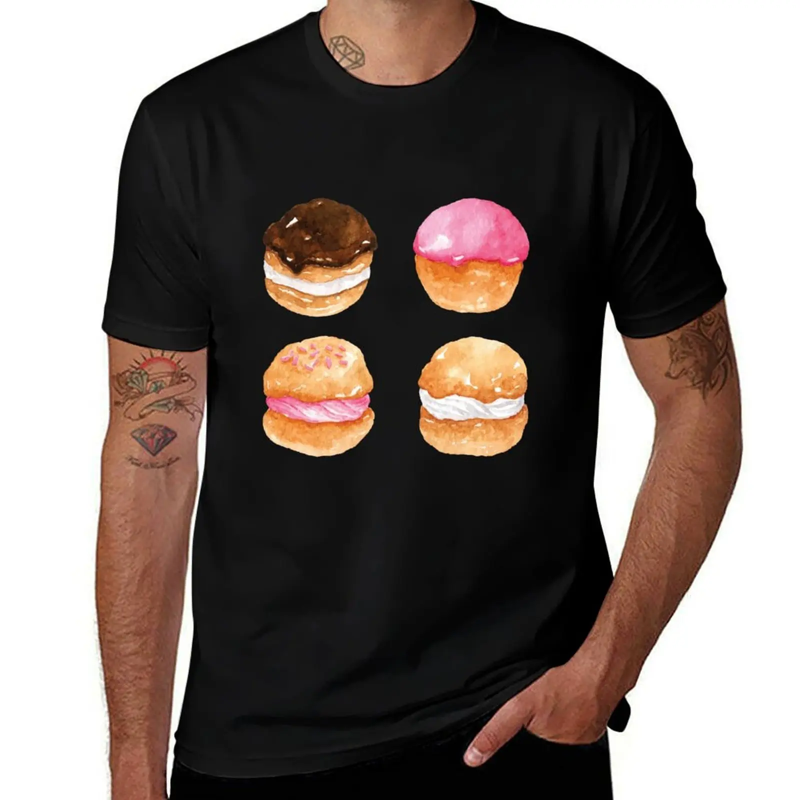 man Cream Puff for Profiteroles man tshirt shirts Strawberry Assorted t - Chocolate, and Vanilla T-Shirt cotton
man Cream Puff for Profiteroles man tshirt shirts Strawberry Assorted t - Chocolate, and Vanilla T-Shirt cotton