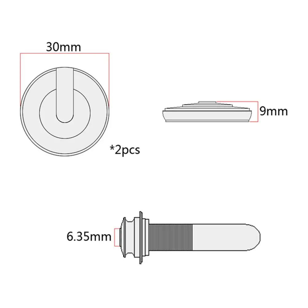 1/4 Inch Endpin Jack Piezo Microphone Pickup Transducer Mandolin Internal Sensor
1/4 Inch Endpin Jack Piezo Microphone Pickup Transducer Mandolin Internal Sensor