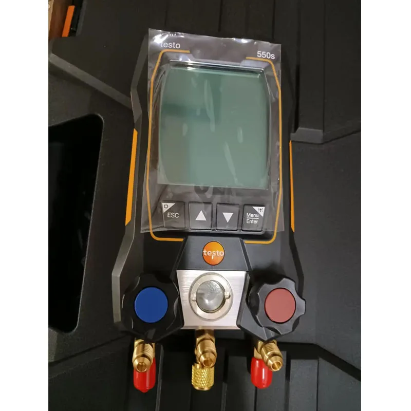 Testo550s Digital manometer refrigeration manometer air pressure gauge for coolant manifold manometer set 2PCS clamp probe tool
Testo550s Digital manometer refrigeration manometer air pressure gauge for coolant manifold manometer set 2PCS clamp probe tool