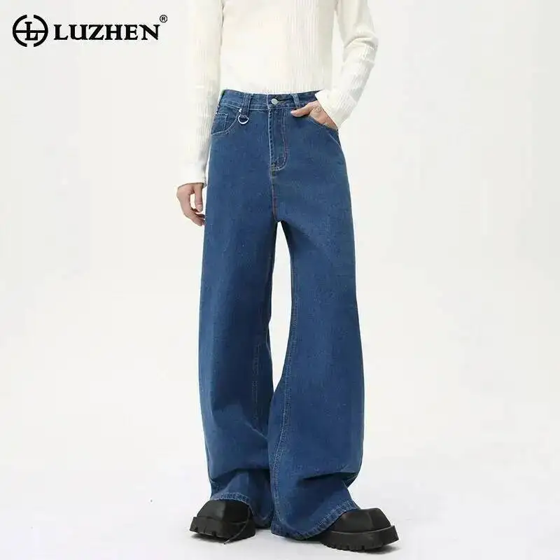 LUZHEN Korean 2025 Color Fashion Casual Jeans Solid Straight Men Elegant High Quality Wide Leg Denim Pants Original Jeans JY7398
LUZHEN Korean 2025 Color Fashion Casual Jeans Solid Straight Men Elegant High Quality Wide Leg Denim Pants Original Jeans JY7398