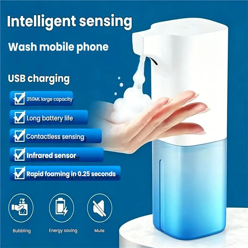 Automatic sensor soap dispenser, intelligent hand sanitizer machine, foam hand washing device, infrared sensing alcohol spray di
Automatic sensor soap dispenser, intelligent hand sanitizer machine, foam hand washing device, infrared sensing alcohol spray di