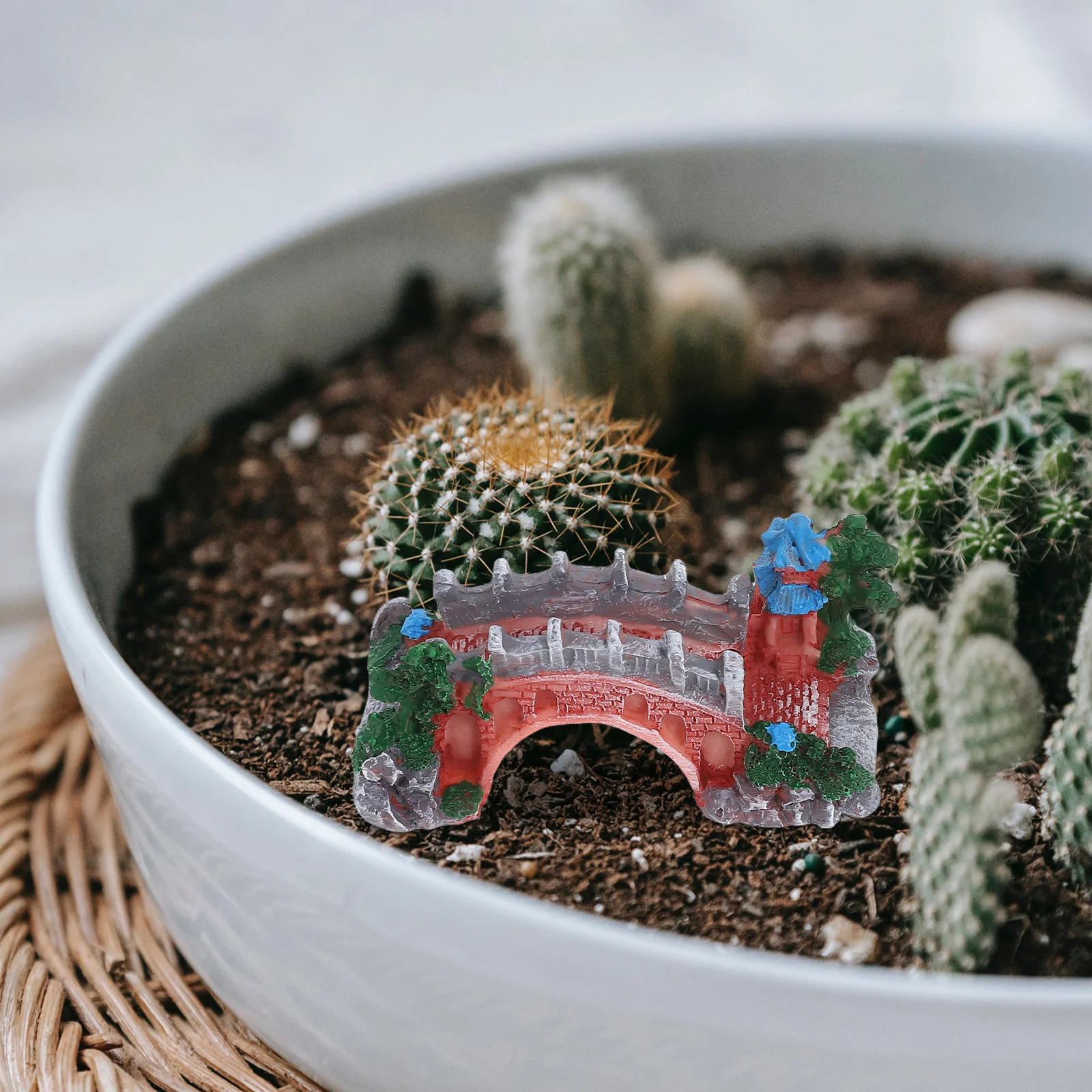2 pcs Miniature Arch Bridge Fairy Garden Accessories Micro Landscape Decor Terrarium Ornament For Outdoor Indoor Pond Garden
2 pcs Miniature Arch Bridge Fairy Garden Accessories Micro Landscape Decor Terrarium Ornament For Outdoor Indoor Pond Garden
