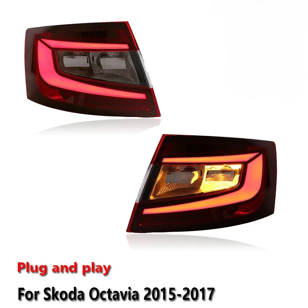 Car LED Upgrade Tail Light Accessories For Skoda Octavia 2015-2017 DRL Brake Turn Signal Lamp Plug and Play
Car LED Upgrade Tail Light Accessories For Skoda Octavia 2015-2017 DRL Brake Turn Signal Lamp Plug and Play