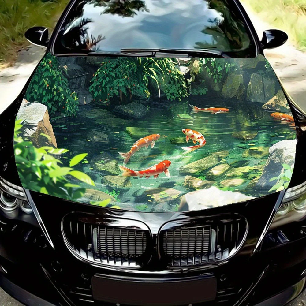 Beautiful Koi Fish Frolicking Car Hood Wrap Color Vinyl Sticker Truck Graphic Bonnet Auto Accessories Decoration Decal Gift 
Beautiful Koi Fish Frolicking Car Hood Wrap Color Vinyl Sticker Truck Graphic Bonnet Auto Accessories Decoration Decal Gift