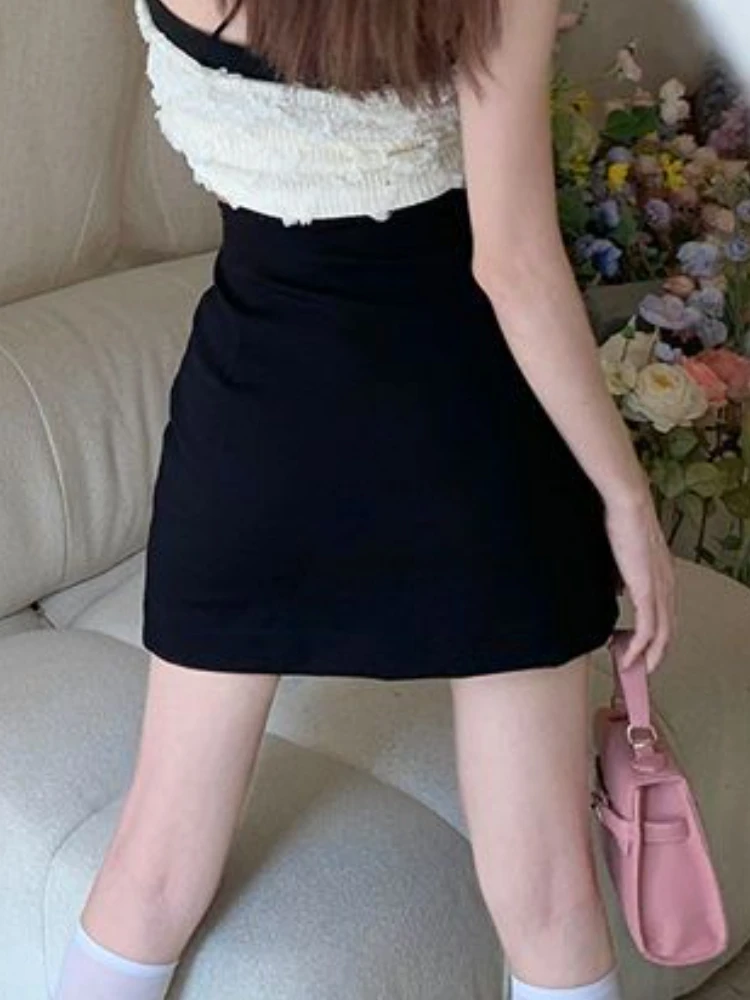Mini Skirts for Women Asymmetrical Design A-line Summer Ladies Tender All-match Solid Basic Ulzzang Casual Fashion Style Юбка
Mini Skirts for Women Asymmetrical Design A-line Summer Ladies Tender All-match Solid Basic Ulzzang Casual Fashion Style Юбка