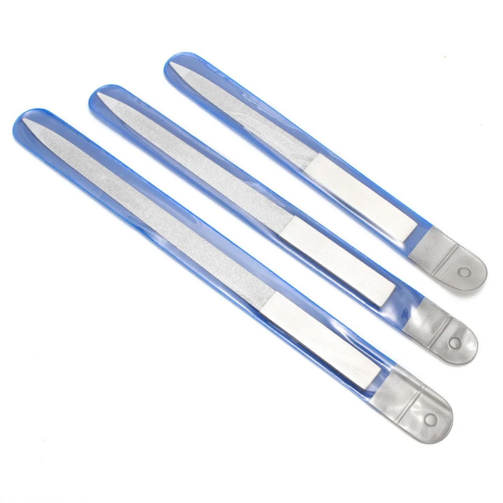6pcs Stainless Steel Nail Files Double Side Carborundum For Fingernails Toenails Acrylic Nails Travel Portable Manicure Pedicure
6pcs Stainless Steel Nail Files Double Side Carborundum For Fingernails Toenails Acrylic Nails Travel Portable Manicure Pedicure