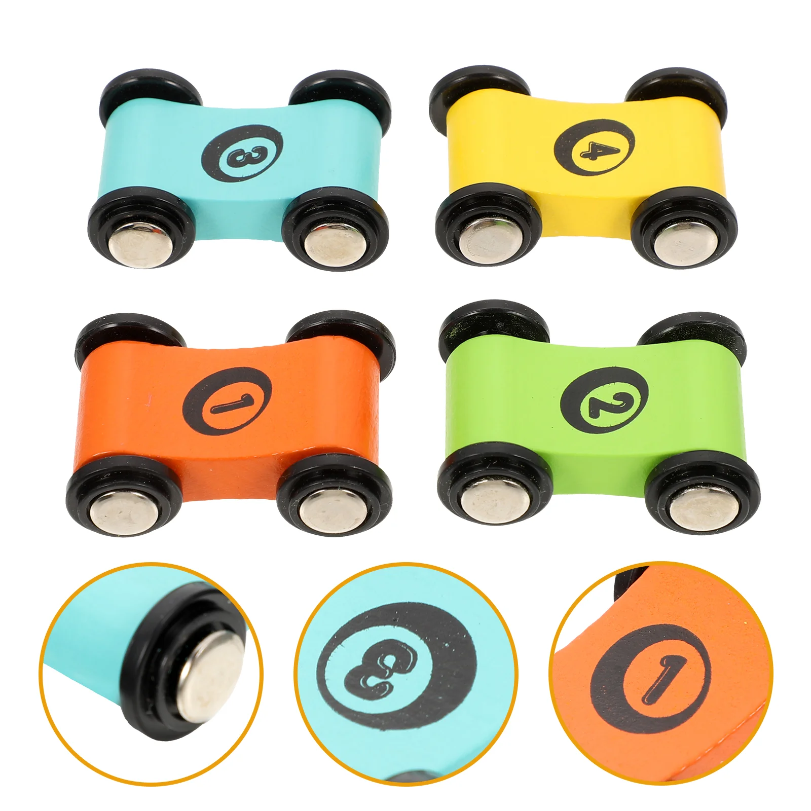 4 Pcs Wooden Pull Back Car Toys Kids Racing Mini Model Interactive Board Game for 1 Year Old Toddler
4 Pcs Wooden Pull Back Car Toys Kids Racing Mini Model Interactive Board Game for 1 Year Old Toddler