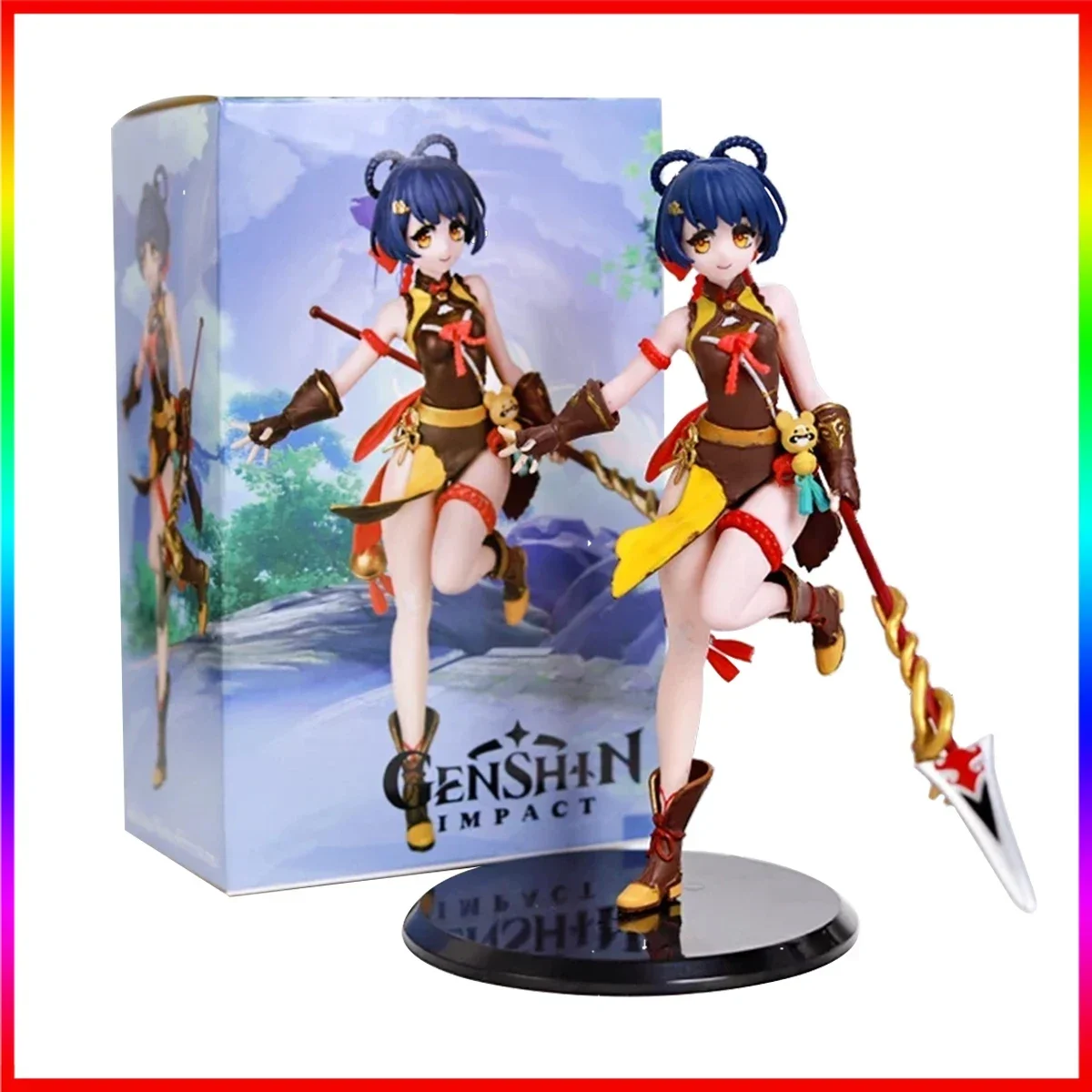 Genshin Impact Xiangling Anime Figure Cute Kawaii Doll PVC 19cm Model Toy With Base Action Figure Collectible Ornament For Fans
Genshin Impact Xiangling Anime Figure Cute Kawaii Doll PVC 19cm Model Toy With Base Action Figure Collectible Ornament For Fans