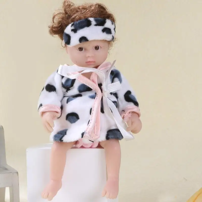 6inch Silicone Reborns Silicone Reborns Small Girl for Toddlers Girl Pretend Toy Best Companies Gift
6inch Silicone Reborns Silicone Reborns Small Girl for Toddlers Girl Pretend Toy Best Companies Gift